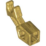 Lego Arm Mechanical with Clip [Thin Support] / Pearl Gold