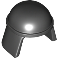 Lego Helmet Imperial Pilot, Smooth [PLAIN] / Black