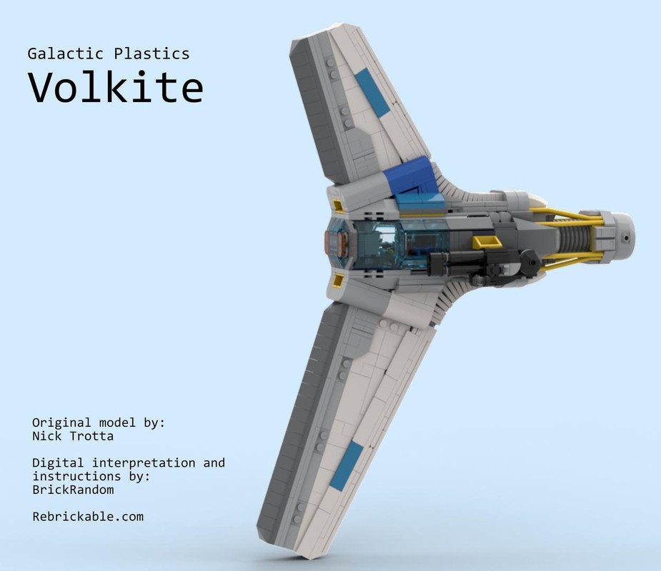 Lego Galactic Plastics Volkite,