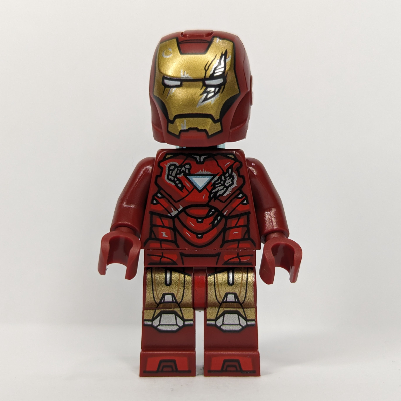 Lego Iron Man Mark 6 Armor, Battle Damage