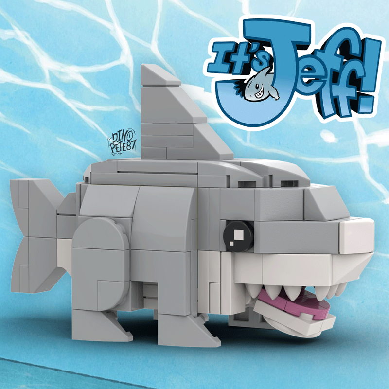 Lego Brickheadz - Jeff! The baby Land Shark