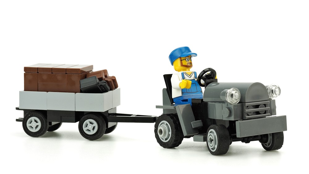 Lego Aircraft Tow Tractor