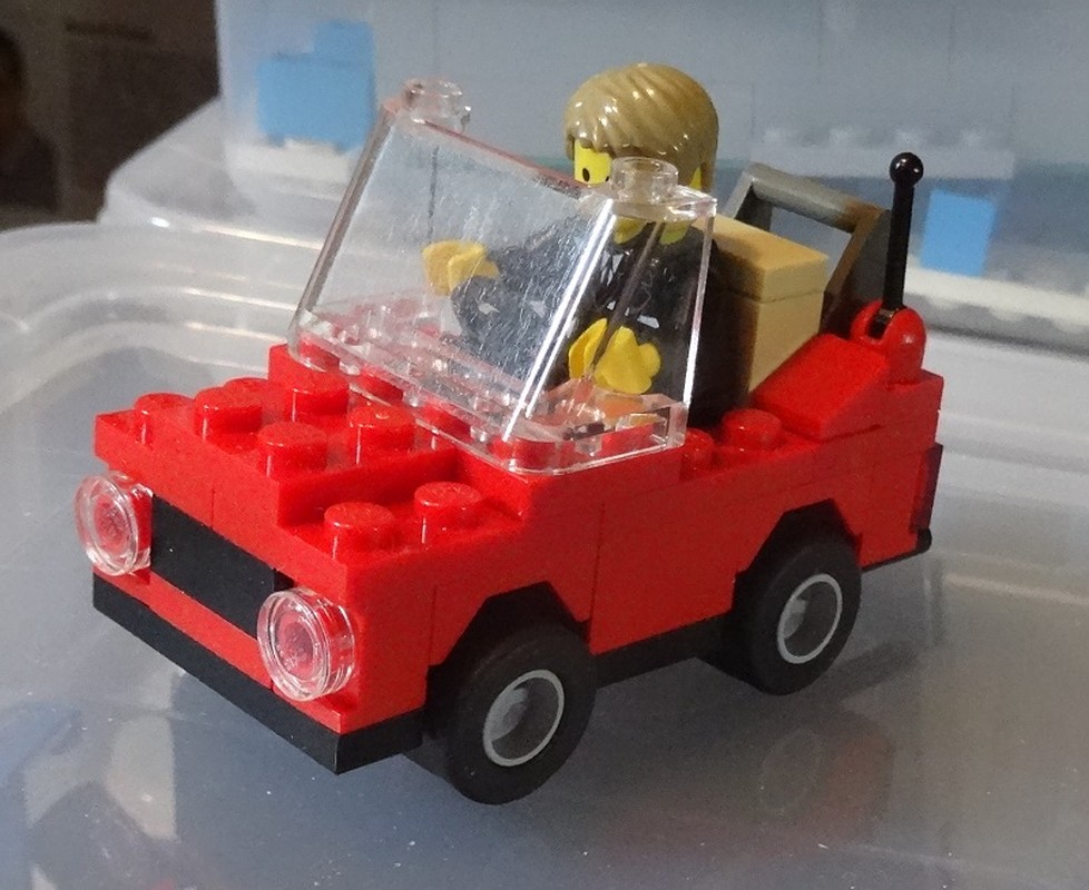 Lego Small red car