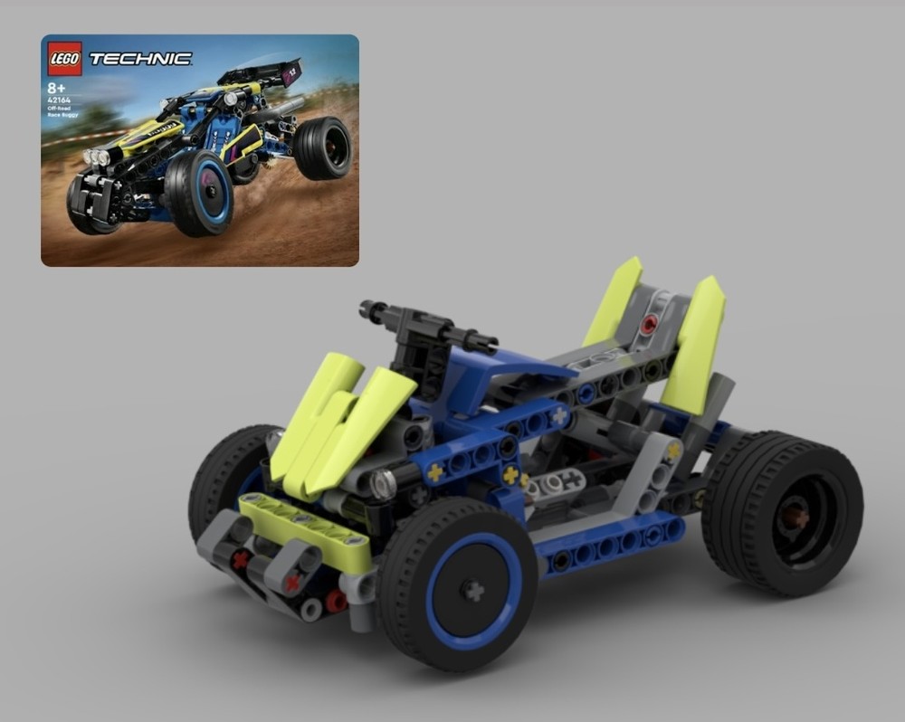 Lego 42164 alternative model race quad