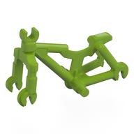 Lego Bicycle Frame Wide, Clip for Steer / Lime
