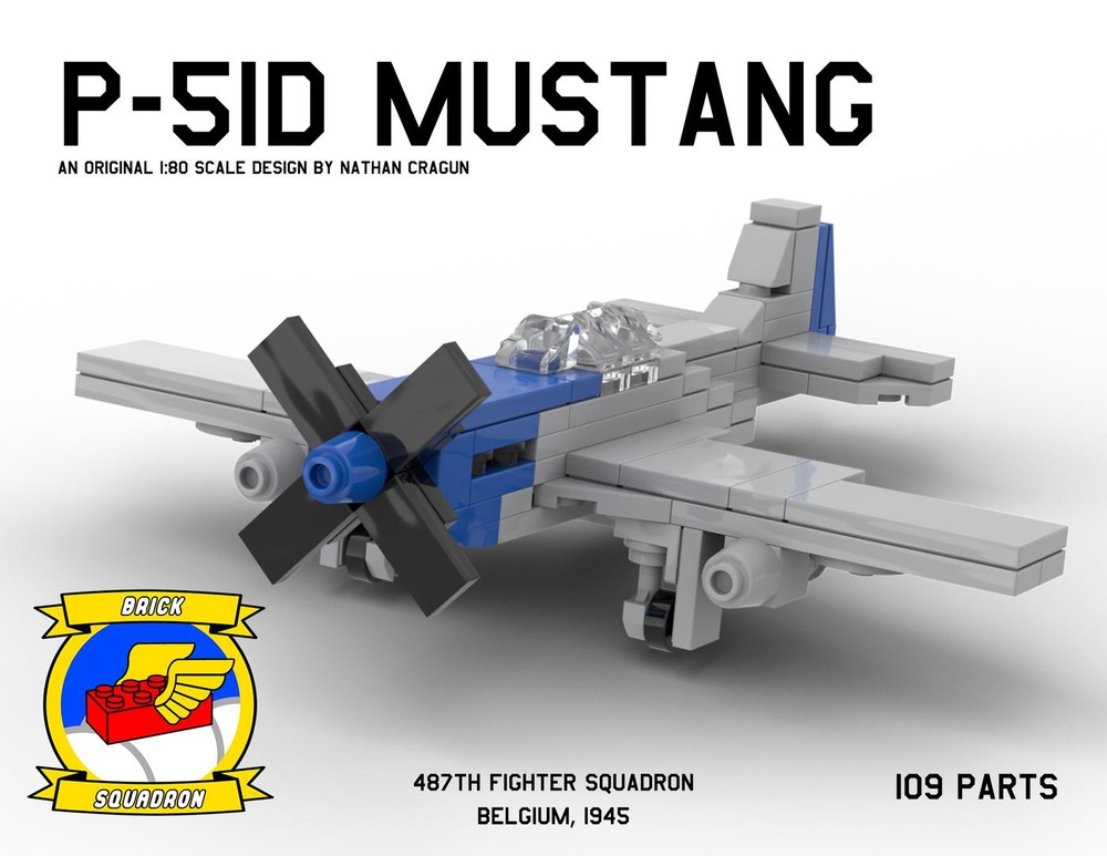 Lego P-51 Mustang