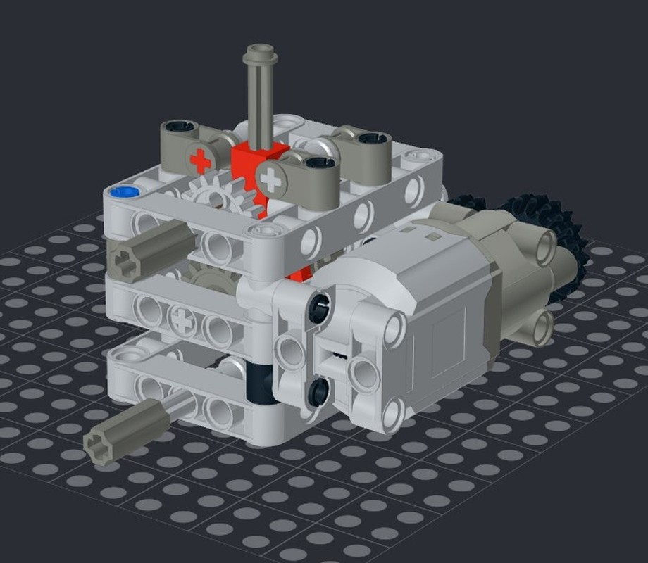 Lego 2-Function selector with L-motor