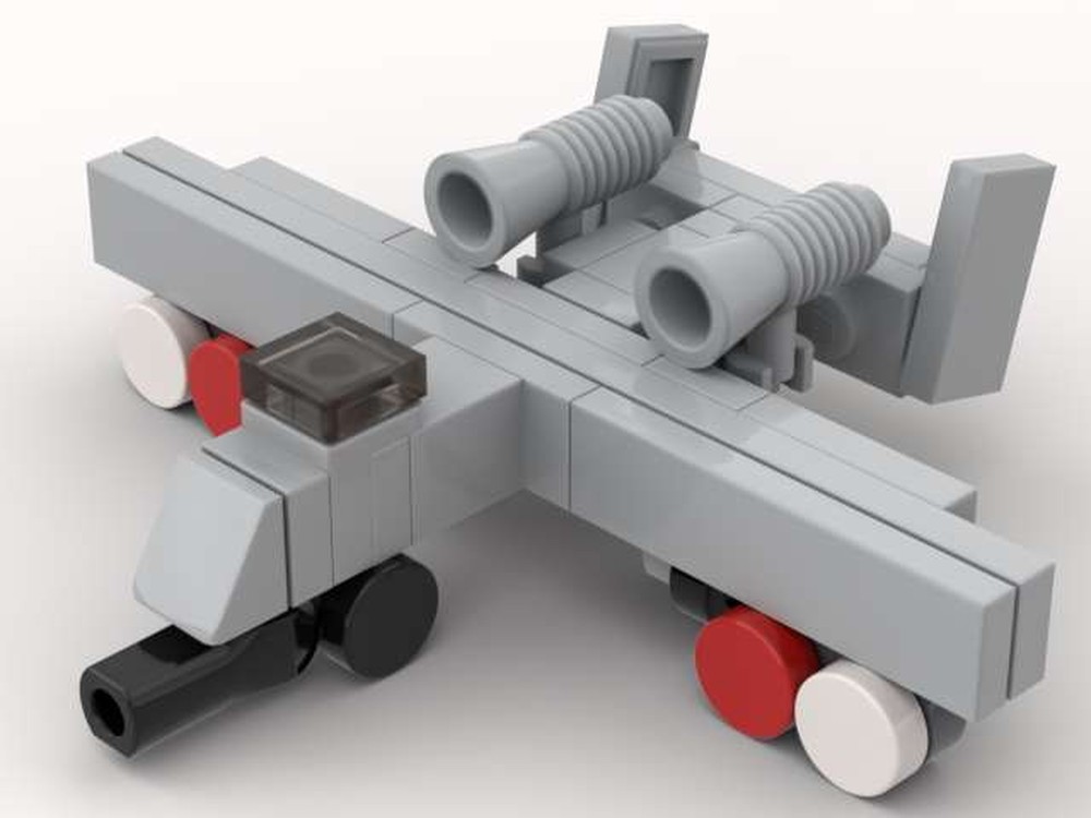 Lego A-10 Thunderbolt (''Warthog'') micro v5