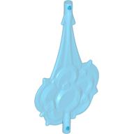 Lego Cloud / Dust with 4 x 8 with Bars / Trans-Dark Blue
