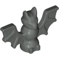 Lego Animal, Bat / Dark Gray