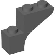 Lego Brick Arch 1 x 3 x 2 / Dark Bluish Gray
