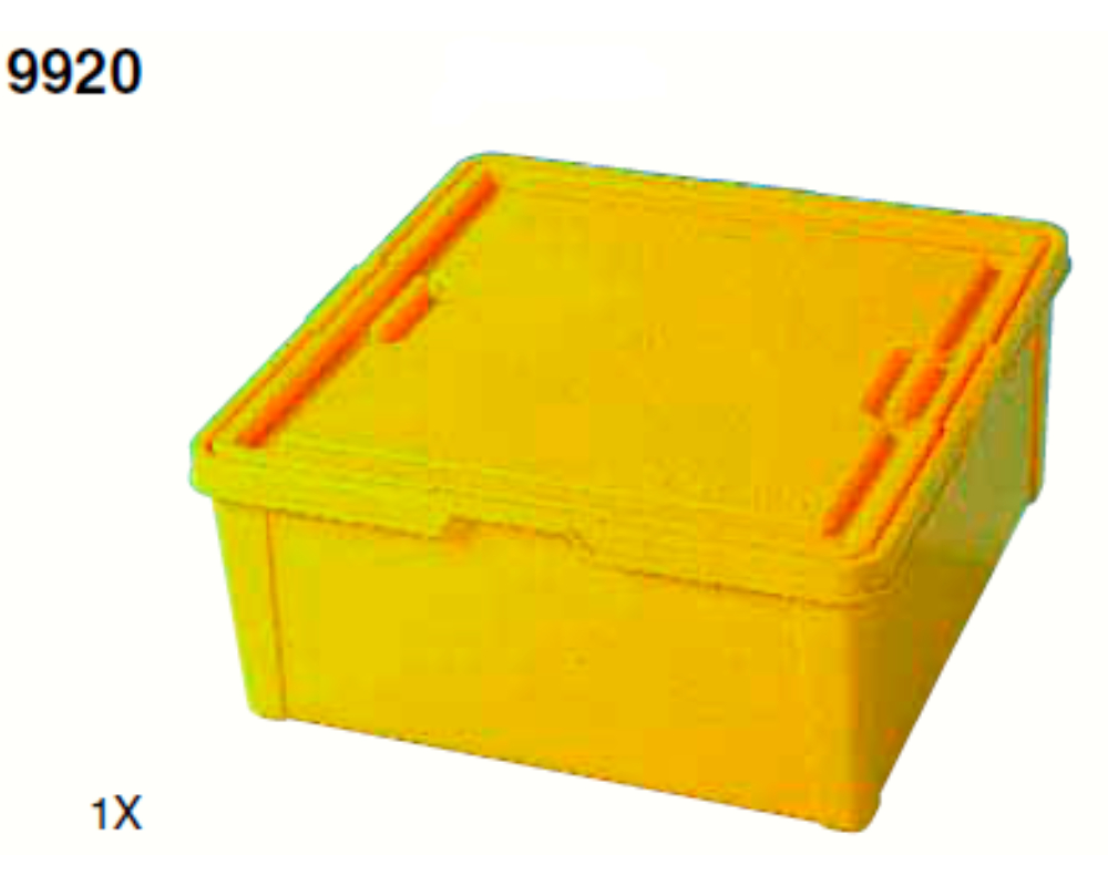 Lego X-Large Storage Bin (Yellow)