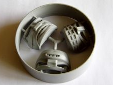 Lego Sports Hockey Masks on Sprue - Masks 5, 6, 7