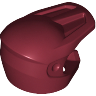 Lego Helmet Dirt Bike / Dark Red