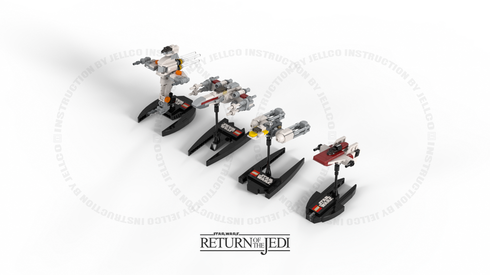 Lego Ultramicro Rebel Starfighters Desktop Version