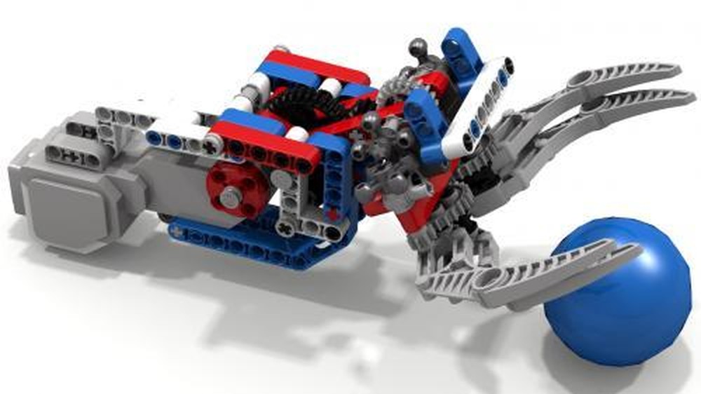 Lego EV3 Clamp-N-Lift Grabber