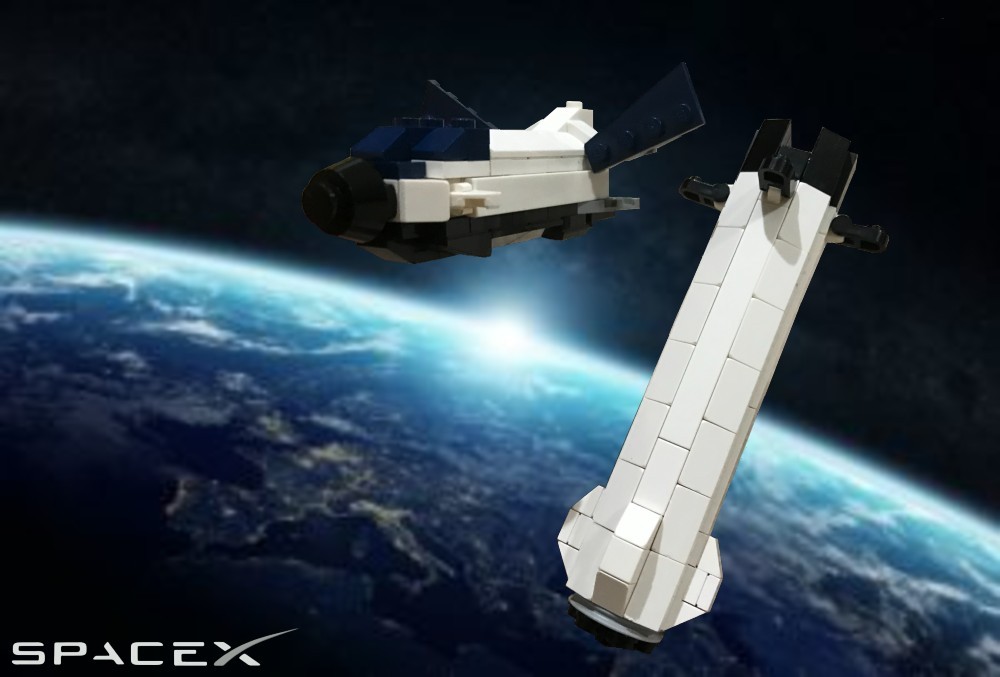 Lego Mini SpaceX BFR (2018)