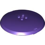 Lego Pod, Top Cap 9 x 9 x 1 1/3 X-Pod / Dark Purple
