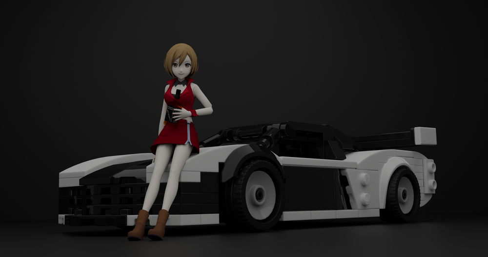 Lego Chevrolet Corvette GTP (Top Gear 1992)