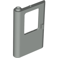Lego Door 1 x 4 x 5 Train Left / Light Gray