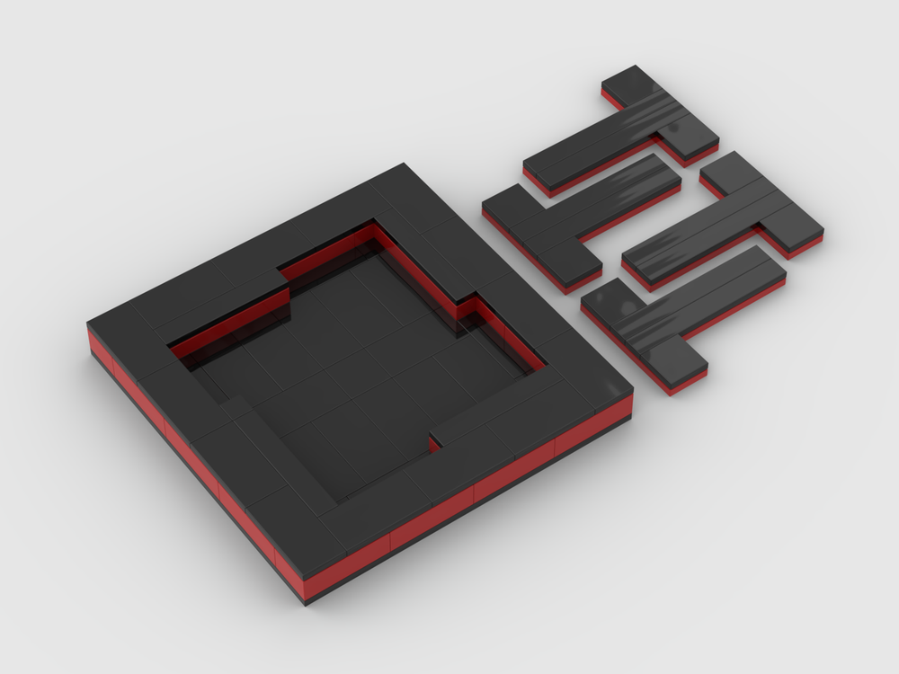 Lego Four T Puzzle