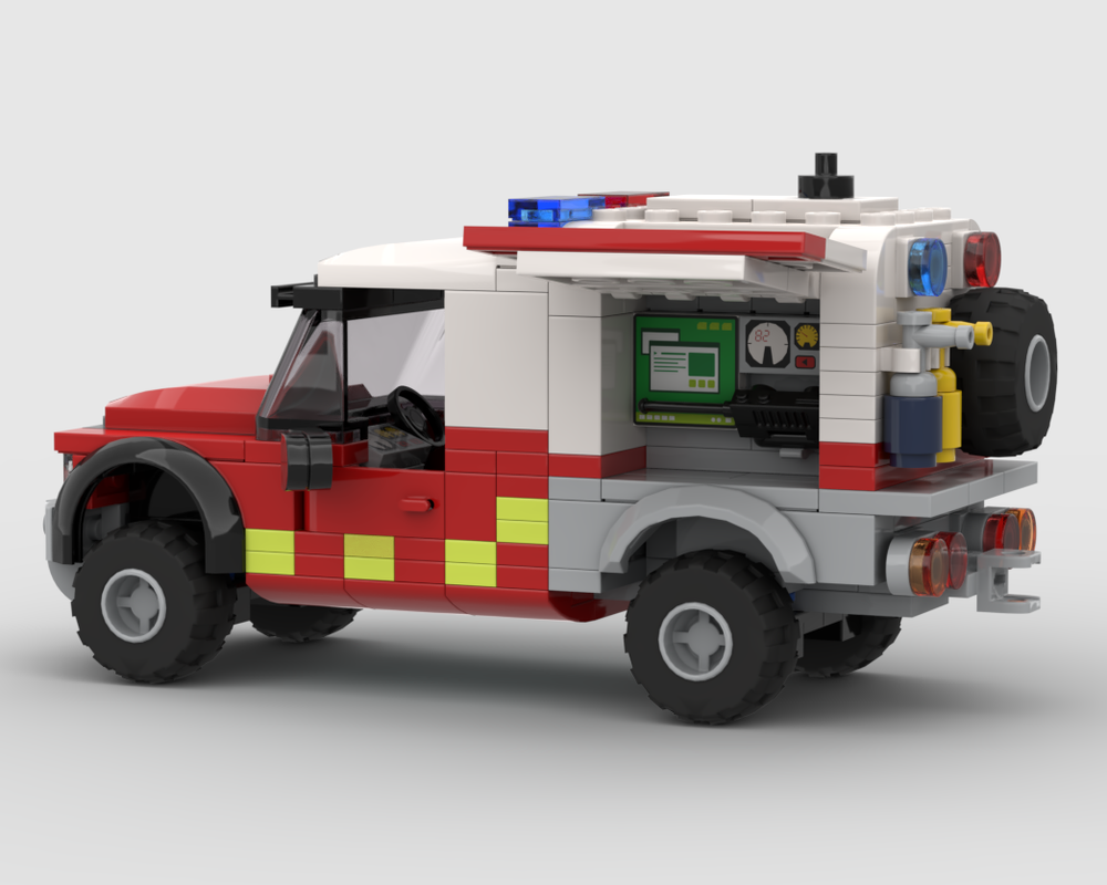 Lego Fire Service - Duty Commander (Updated)