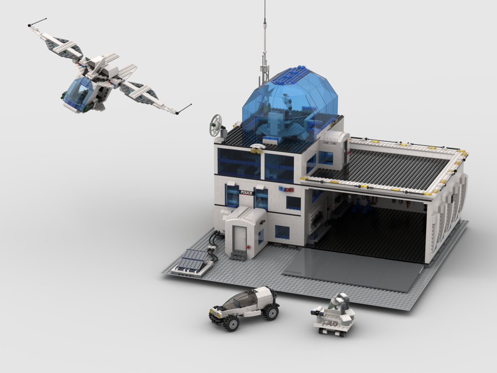 Lego Space Police planetary Outpost