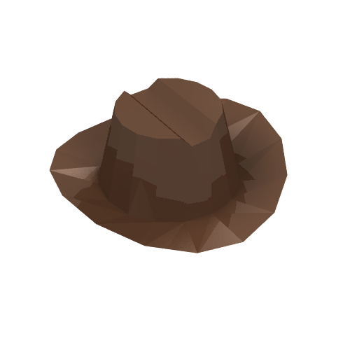 Lego Hat Cowboy / Brown