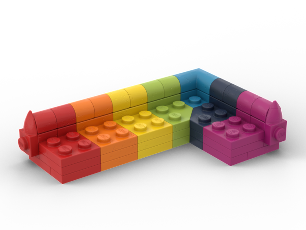 Lego DJ Catnip's Sofa