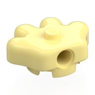 Lego Brick Special, Hand 3 x 3 with Center Stud, 2 x 2 Anti-Studs / Bright Light Yellow