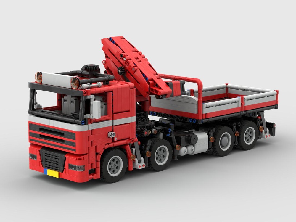Lego DAF XF Foldable Crane
