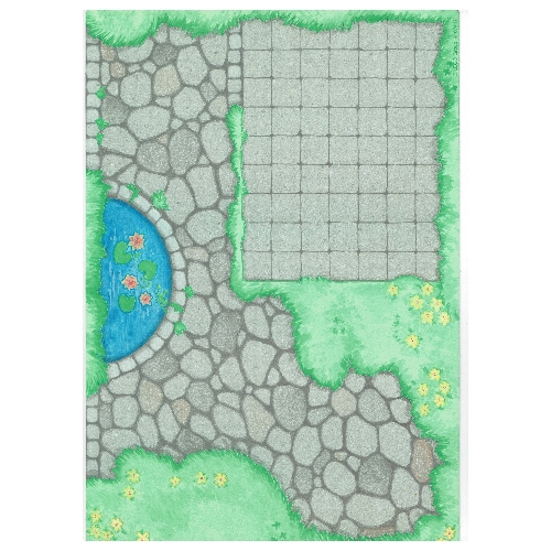 Lego Playmat, Scala, with Garden Print