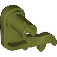 Lego Animal Body Part, Dinosaur, Arm / Leg, Left, Small / Olive Green
