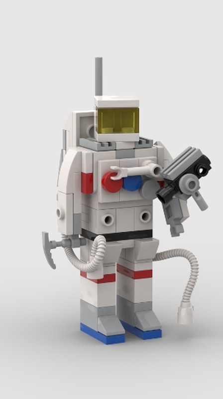 Lego SPACE ASTRONAUT SUIT LUNAR