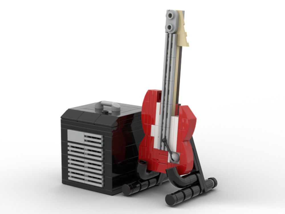 Lego Fender Stratocaster