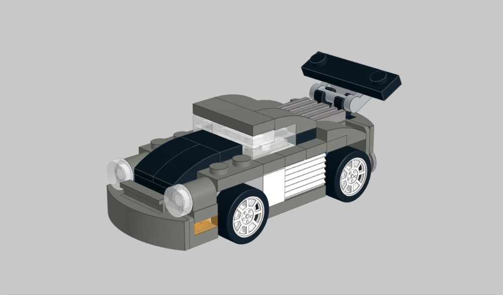 Lego 31055-1 A-model - Dark Bluish Gray