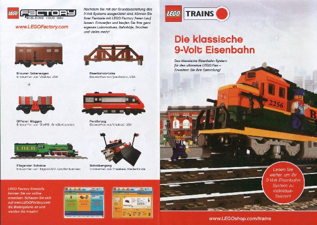 Lego 2006 Medium Train German