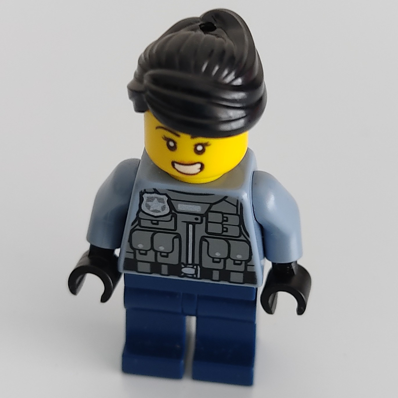 Lego Rooky Partnur, Black Hair