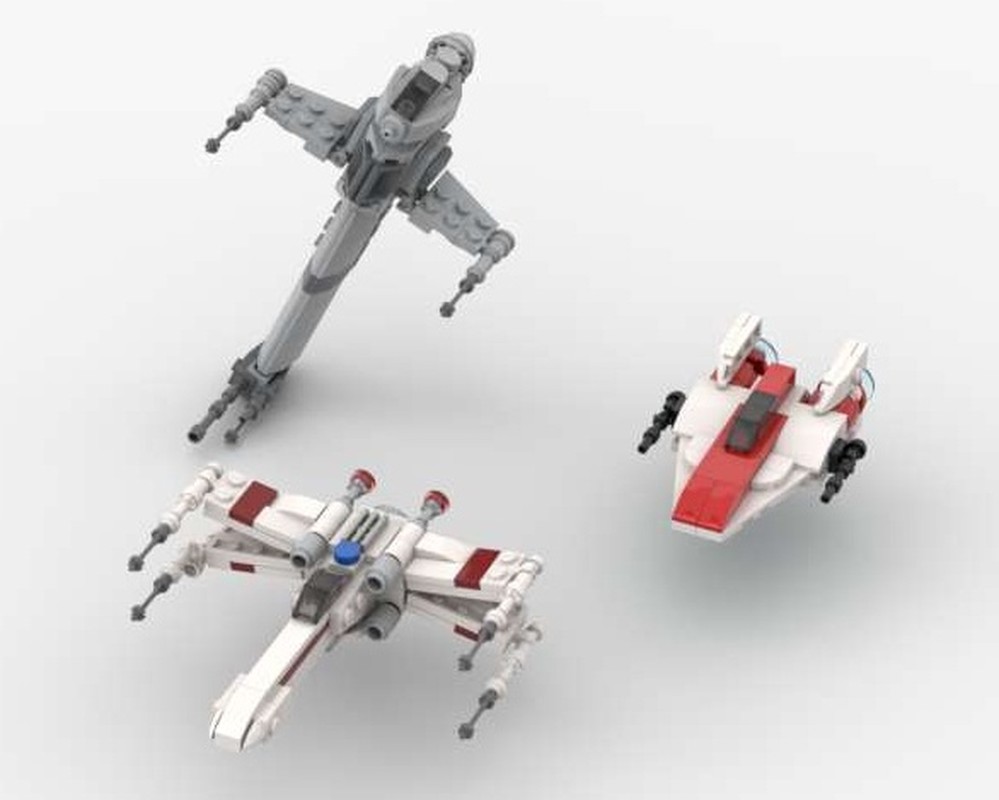 Lego Rebel Alliance squadron 1:110 scale
