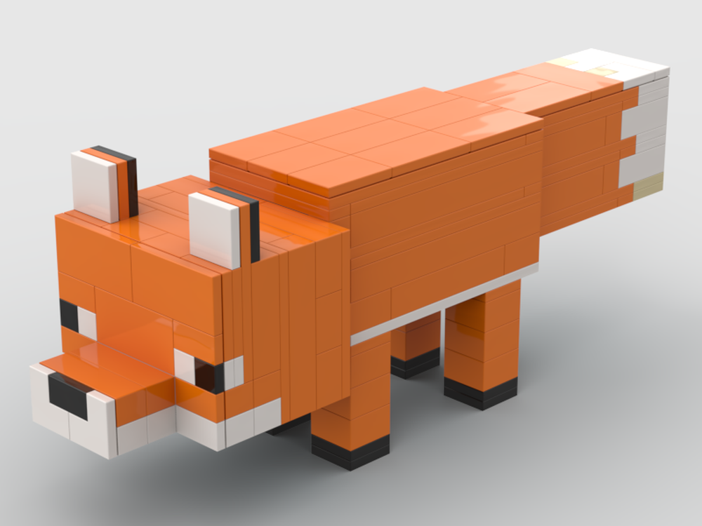 Lego Minecraft Fox