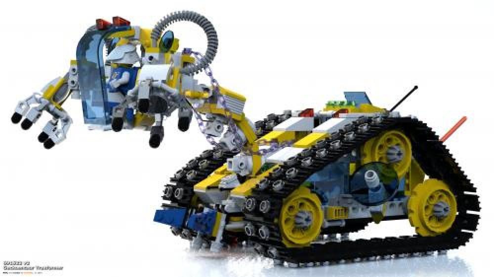 Lego 691522 Geckoentaur Traxformer (buildable version)