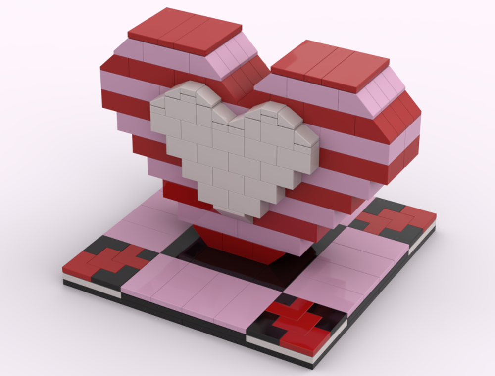 Lego Valentine Heart