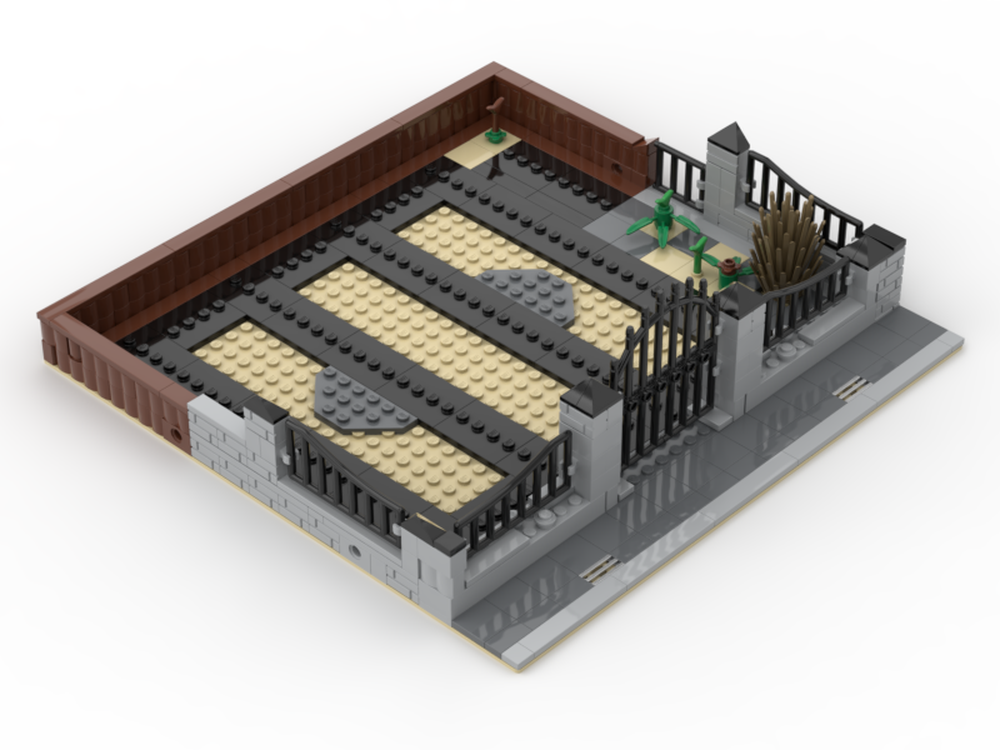 Lego Modular Base for Haunted House (10288)