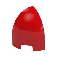 Lego Brick Round Curved 1 x 1 x 1 1/3 Quarter Dome / Red