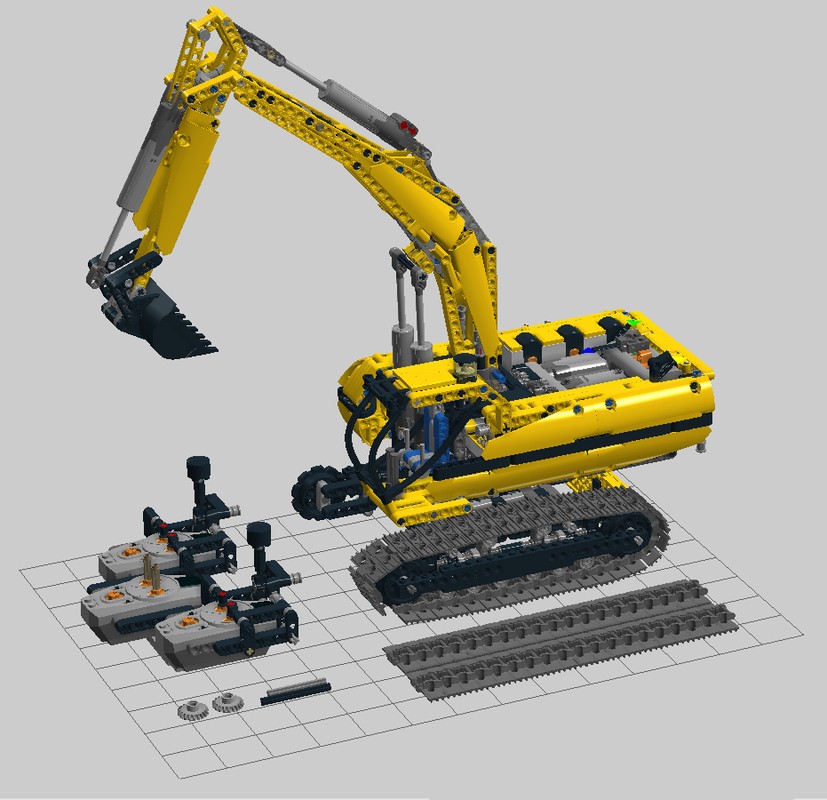 Lego 8043 Ultimate AA Battery Box MOD