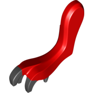 Lego Creature Body Part, Dragon Arm, Left with Black Claws Pattern