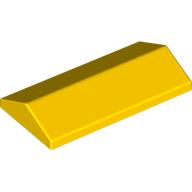 Lego Brick Sloped 33° 2 x 4 Double / Yellow
