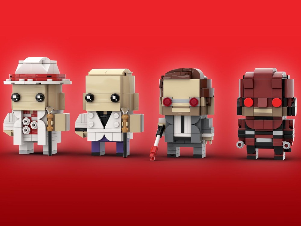 Lego Matt Murdock & Kingpin Brickheadz LEGO MOC - Marvel Studios Hawkeye