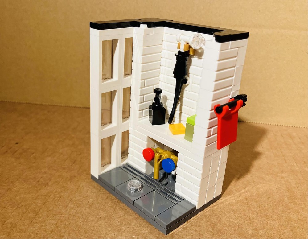 Lego shower room