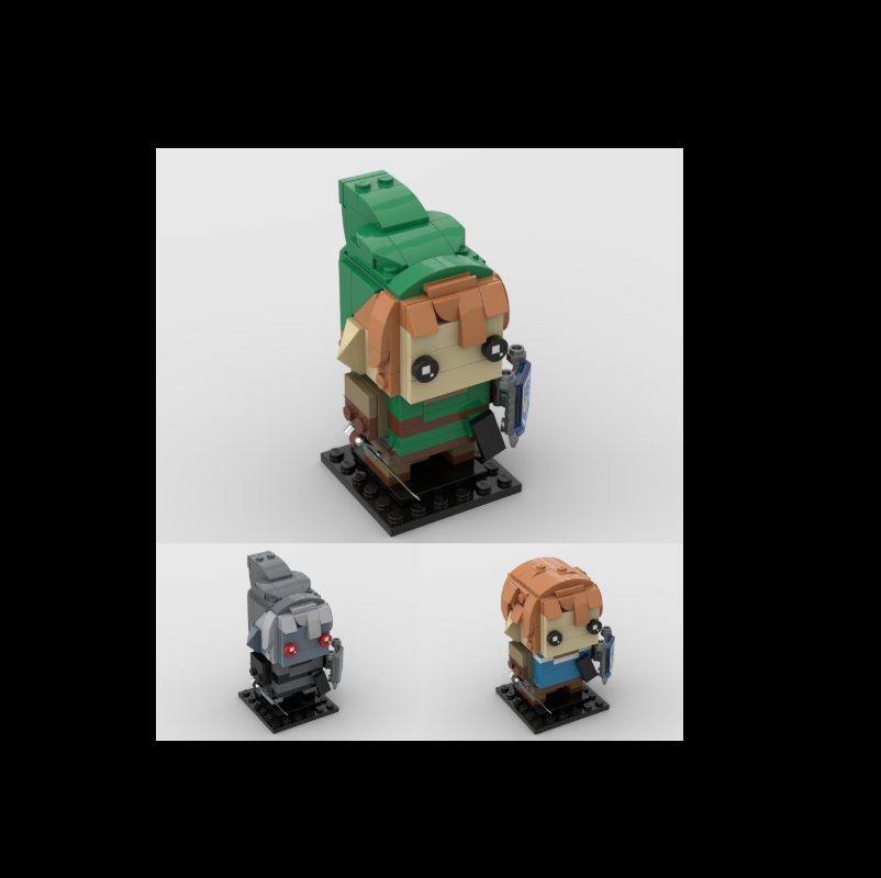 Lego Link Brickheadz Collection
